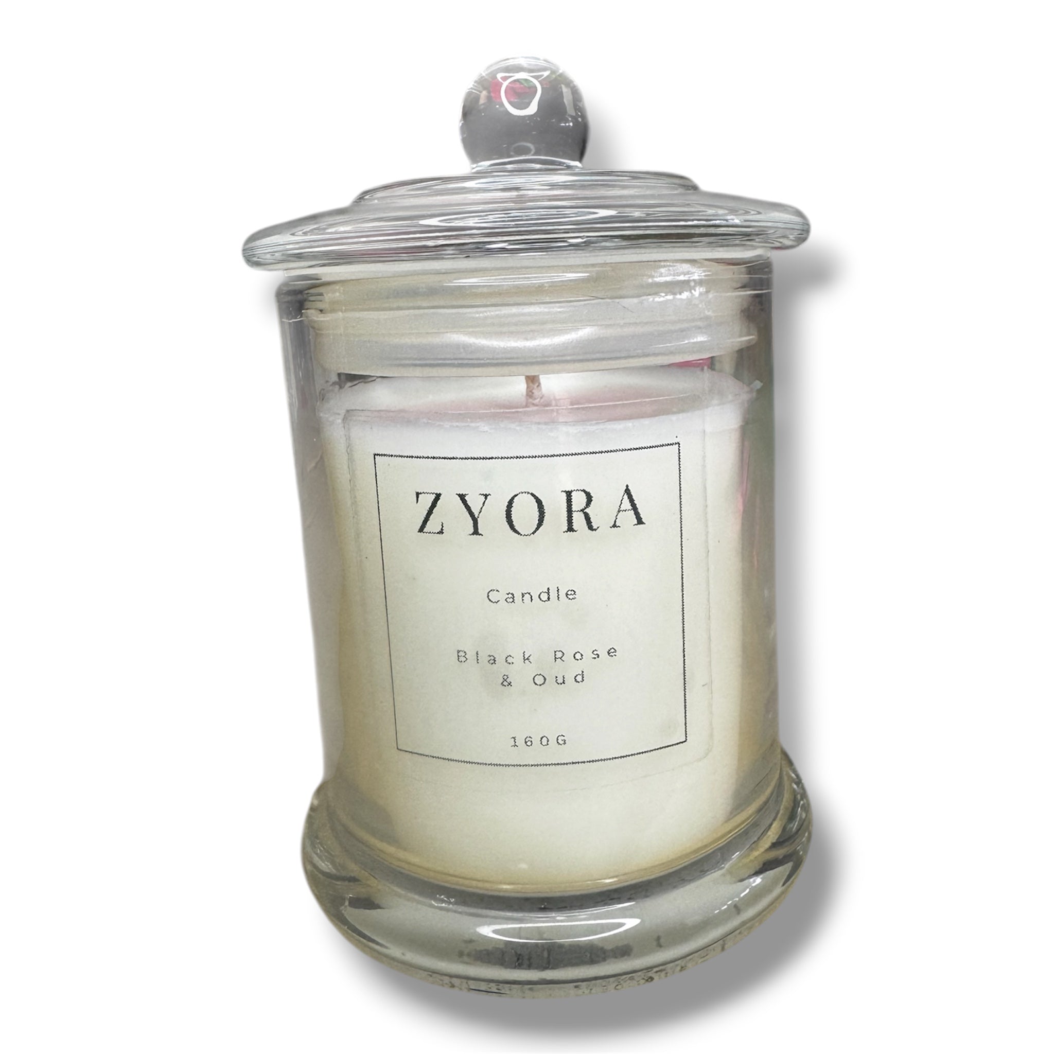 160g Black Rose & Oud Candle