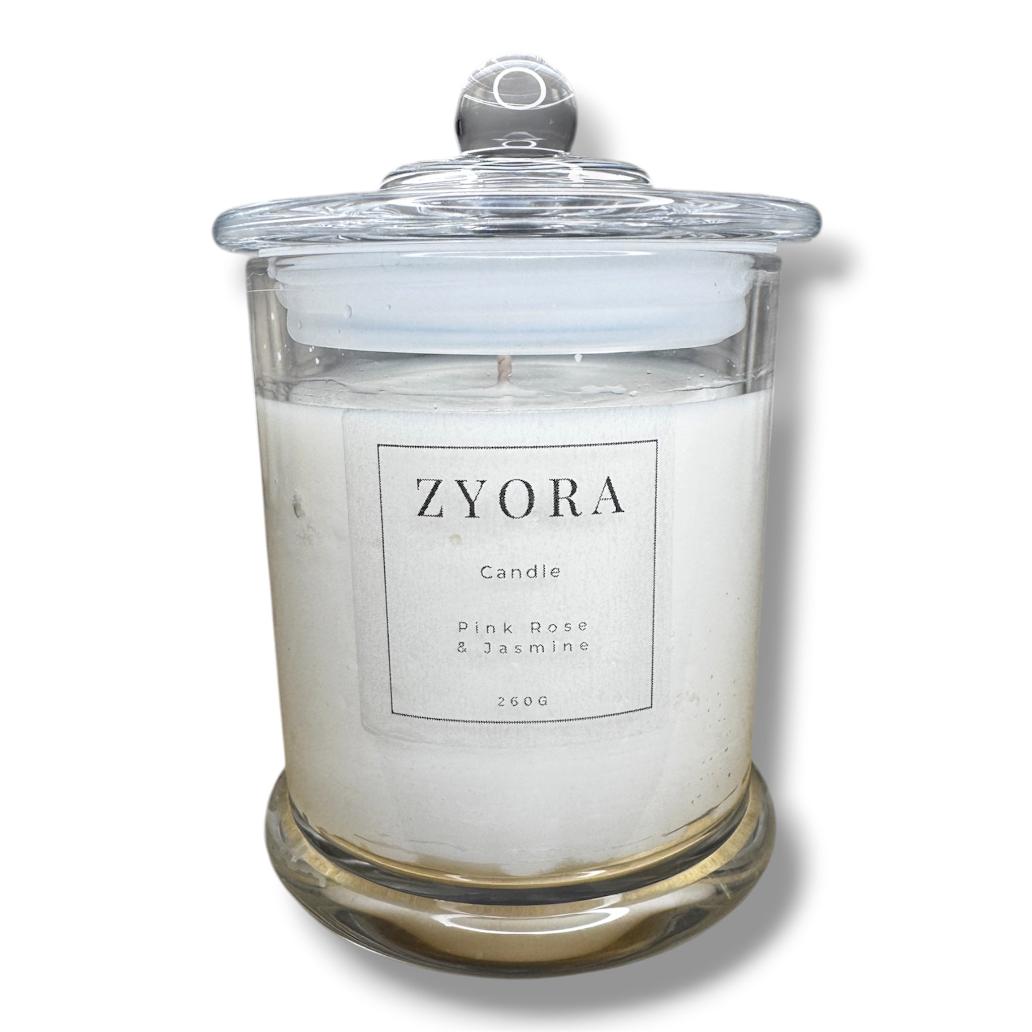 260g Pink Rose & Jasmine Candle