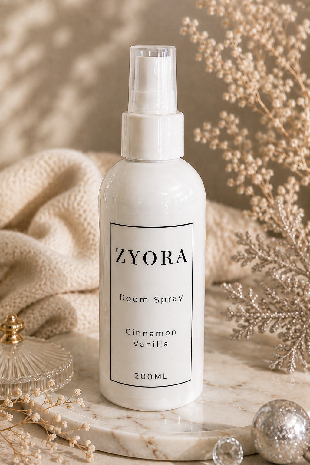200ml Cinnamon Vanilla Room Spray