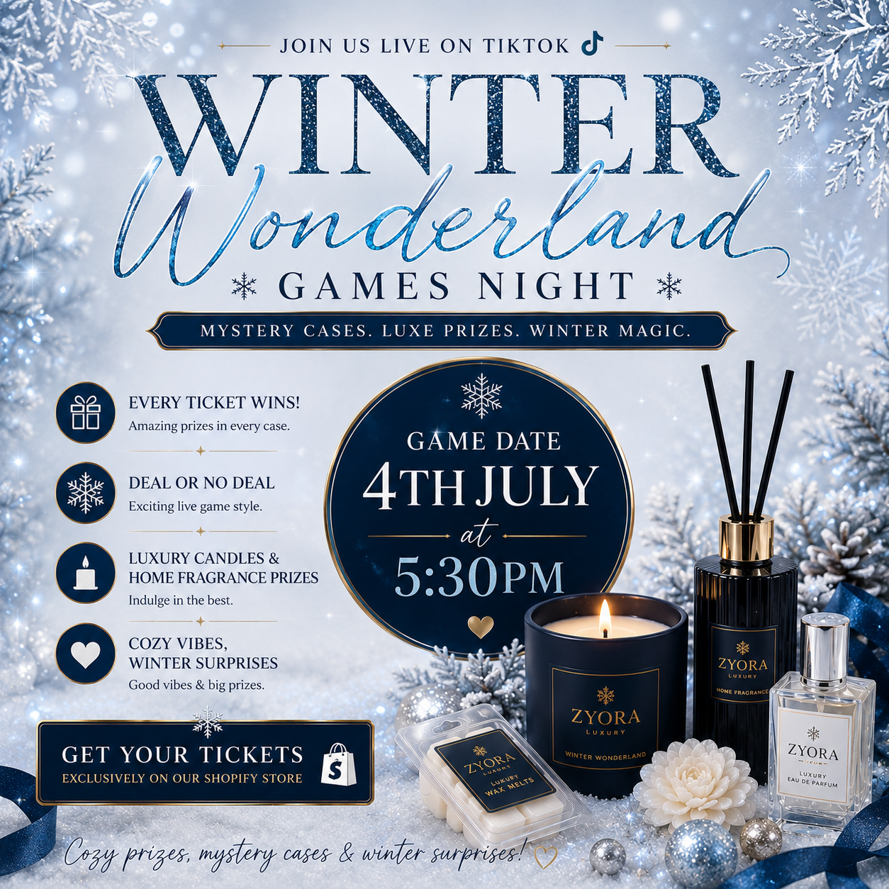 Winter Wonderland Tiktok Games Night