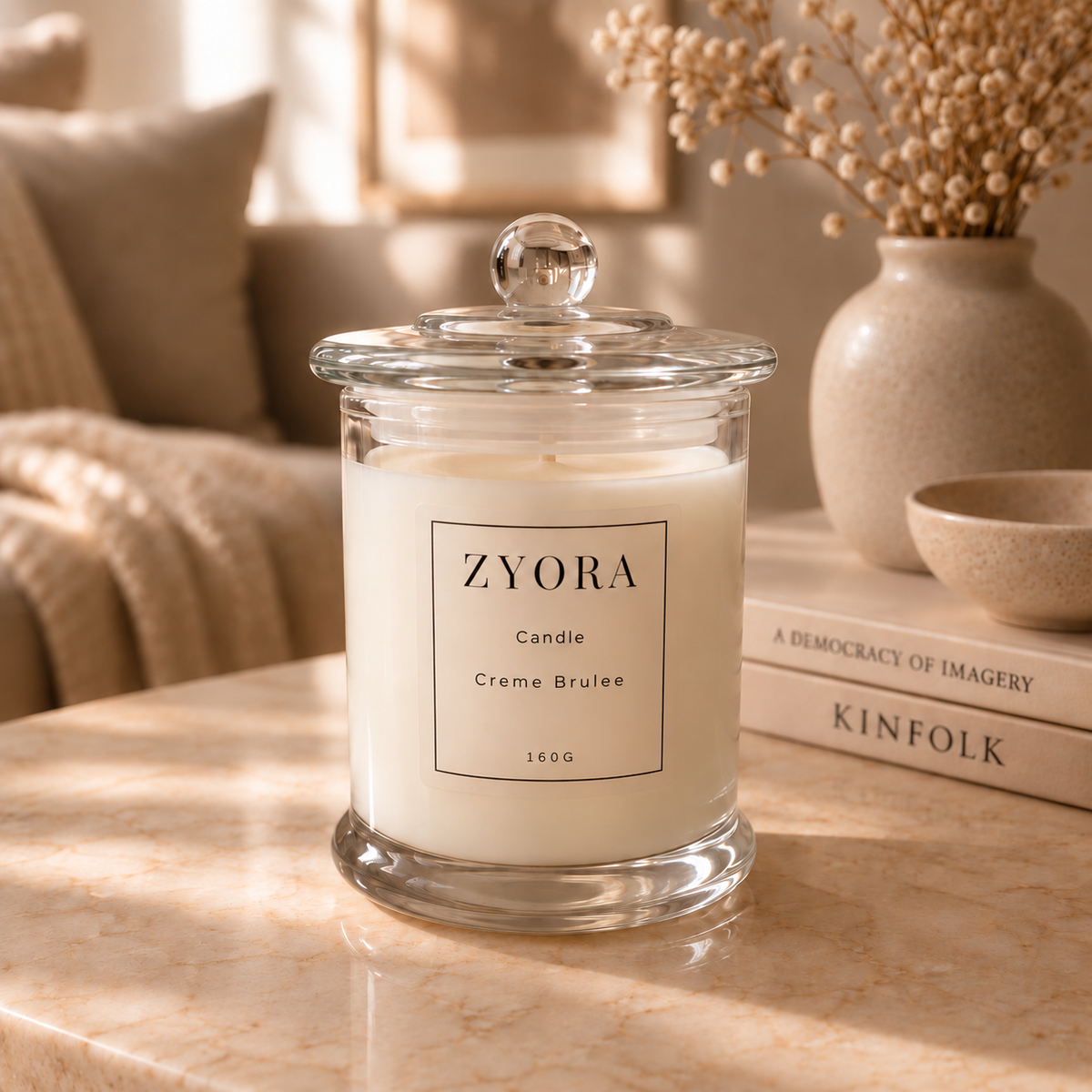 160g Creme Brulee Candle